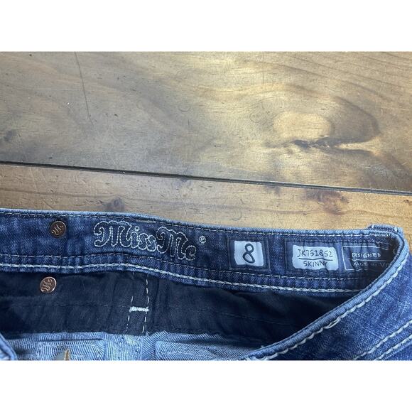 Miss Me Dark Blue Kids Jeans - Picture 5 of 10